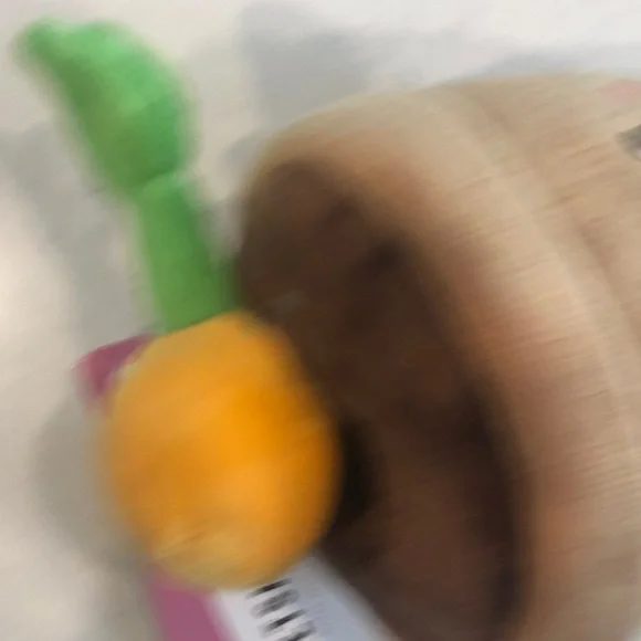 PetShop Plush Plant Pot Dog Toy - Green and Brown - Picture 3 of 6